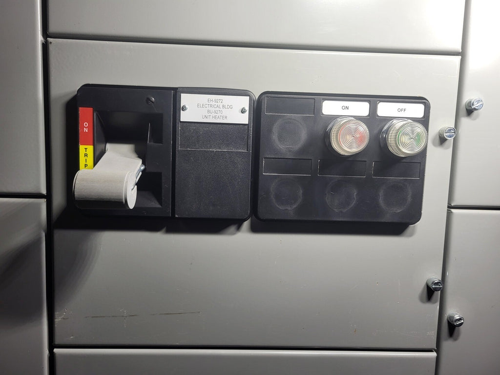 EATON 10 kW, 480V, 3 PH Motor Starter Panel / MCC