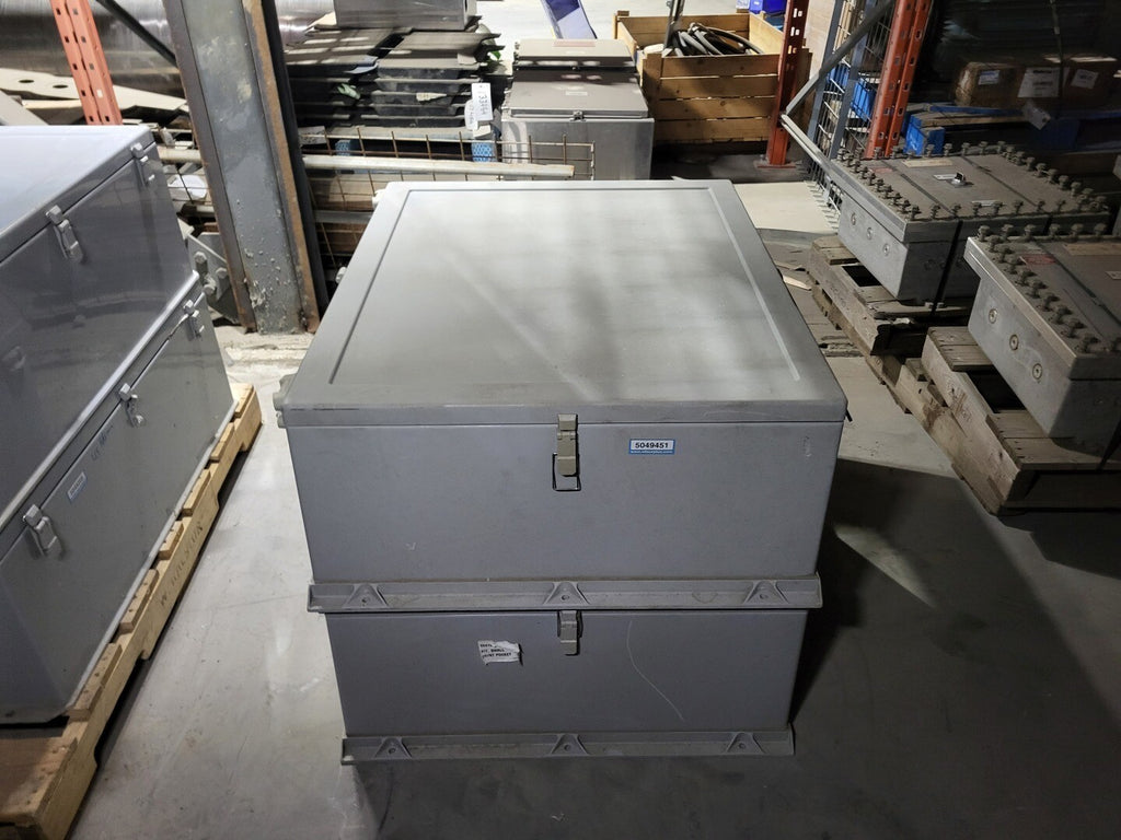 HOFFMAN Hinge Cover Enclosure Type 4X, 36.25x30.25x12, Fiberglass, A36H3012GQRLP