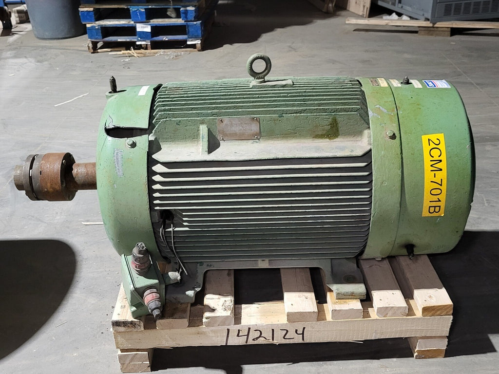 SIEMENS 200 hp, 575 volts, 1785 rpm, 447T frame Electric Motor RGZESDX