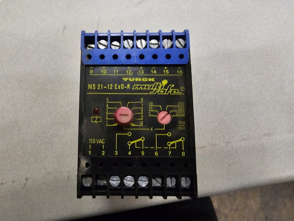 TURCK Rotational Speed Monitor MS 21-12 Ex0-R