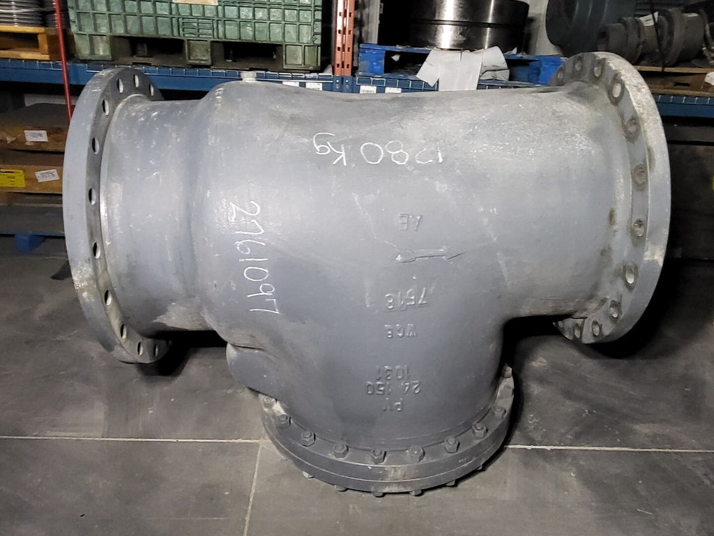24" Class 150 Flanged Swing Check Valve