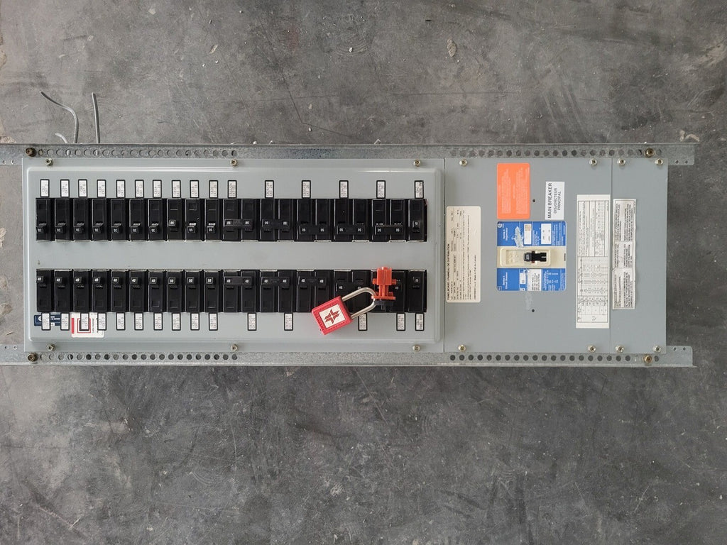 CUTLER-HAMMER Dismantled - Pow-R-Line 1a Panelboard 225A, 120/208V, 42-Circuit w/ Main Breaker