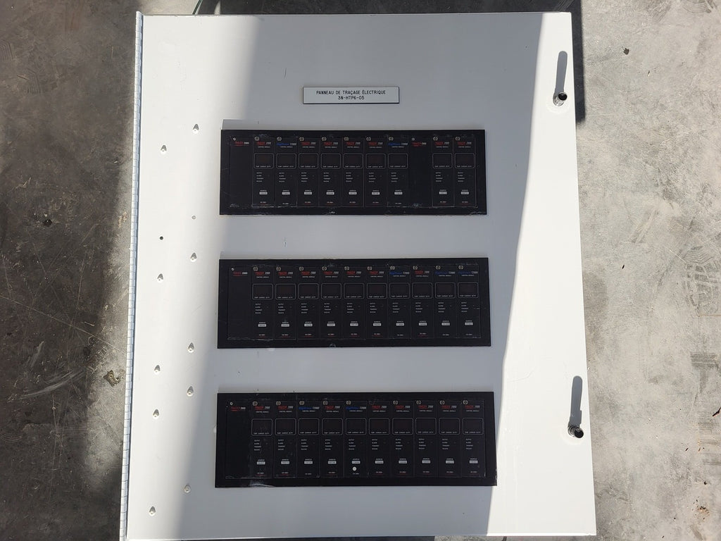 DIGITRACE Dismantled - Heat Trace Controller Panel w/ Control Modules CM 2000+