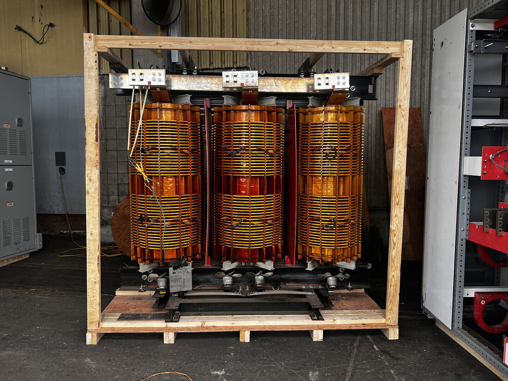 HAMMOND MANUFACTURING 4000 kVA Transformer, 13800Y pri. volts, 600 sec. volts 161048