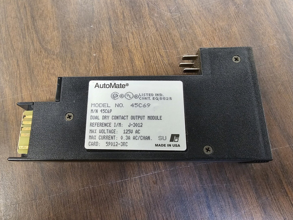 RELIANCE ELECTRIC  Dual Dry Contact Output Module 45C69