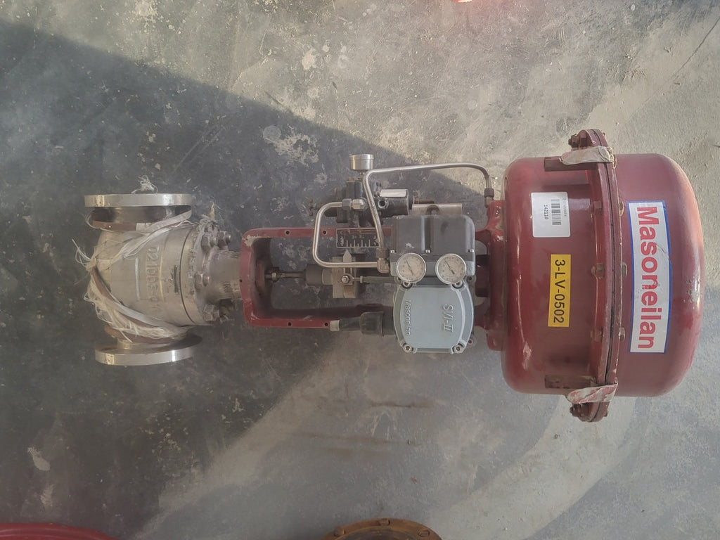 MASONEILAN 3" Class 150 Control Valve w/ Actuator 88-21714