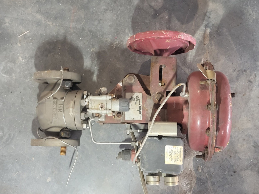 MASONEILAN 1-1/2" Class 150 Control Valve w/ Actuator 88-21124