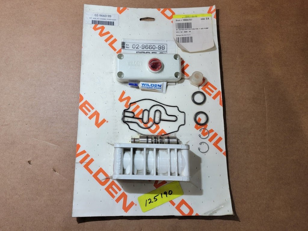 WILDEN Air Section for 1" Air Pump Kit Repair 02-9660-99
