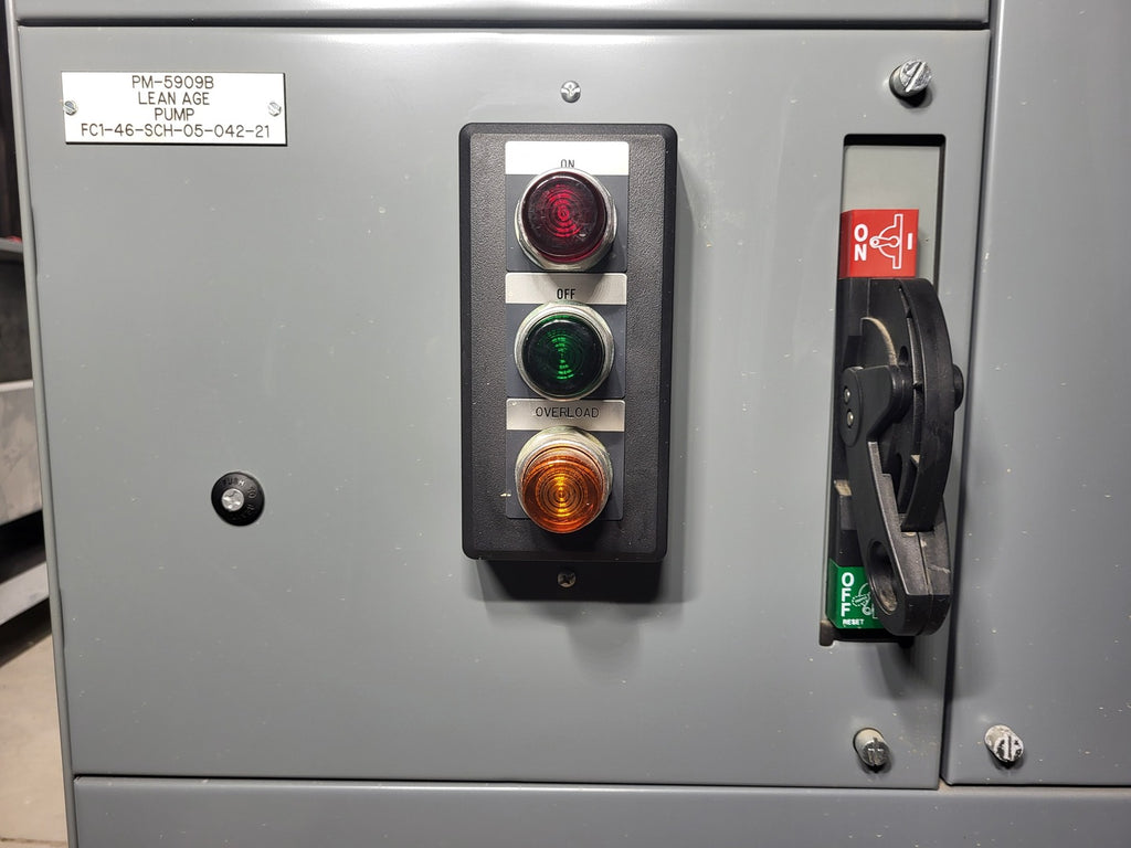 ALLEN-BRADLEY 15 hp, 600 Volt Size 2 FVNR Starter 509-COD-XXX Bucket for 2100 Series MCC Frame