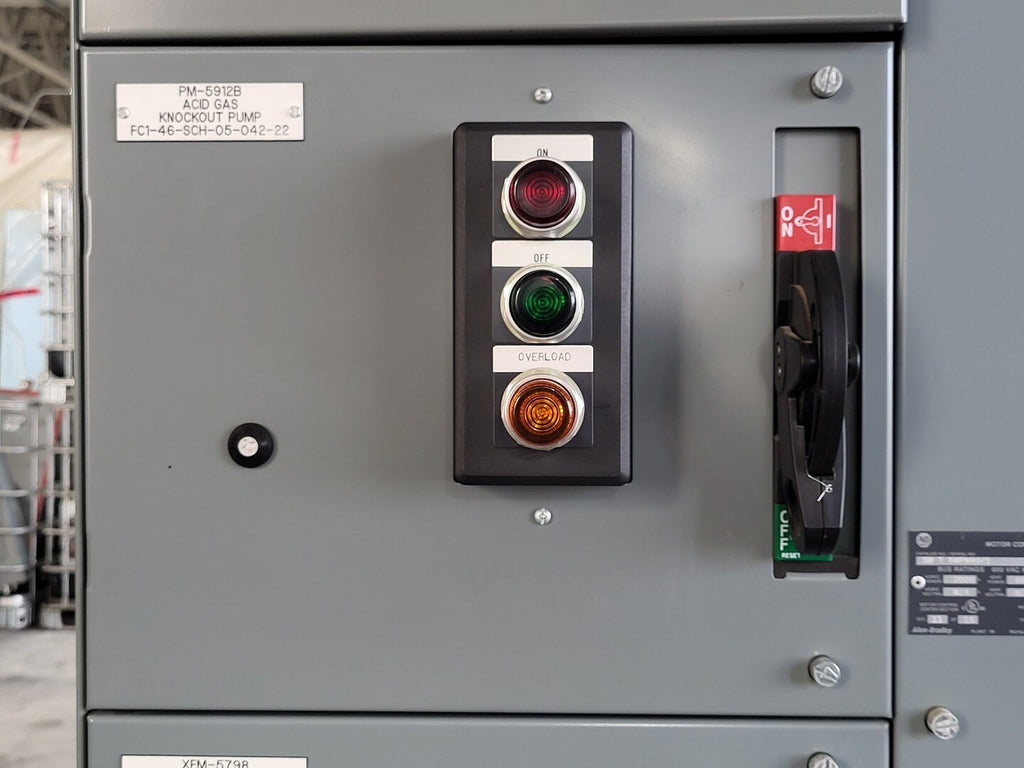 ALLEN-BRADLEY 7.5 hp, 600 V Size 1 FVNR Starter 509-BOD-XXX Bucket for 2100 Series MCC Frame