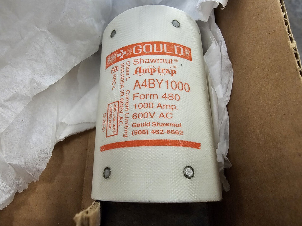 GOULD SHAWMUT 1000 Amp, Class L Time Delay Fuse A4BY1000