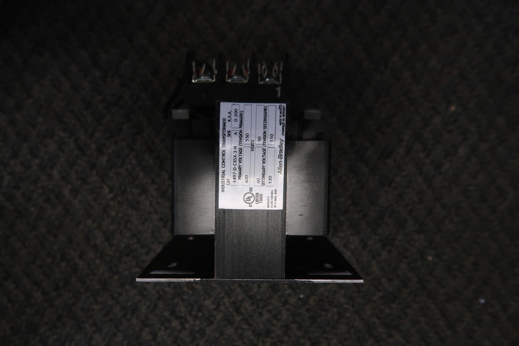 ALLEN-BRADLEY 200VA Control Circuit Transformer 600V pri., 120V sec. 1497-D-CXSX-3-N