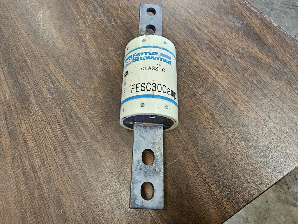 FERRAZ SHAWMUT 300 Amp, 600 Volt Class C Fuse FESC300