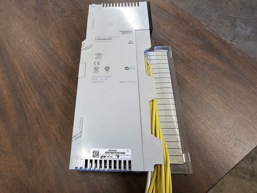 SCHNEIDER ELECTRIC Modicon Quantum 16 Ch Discrete Input Module 140DAI54300