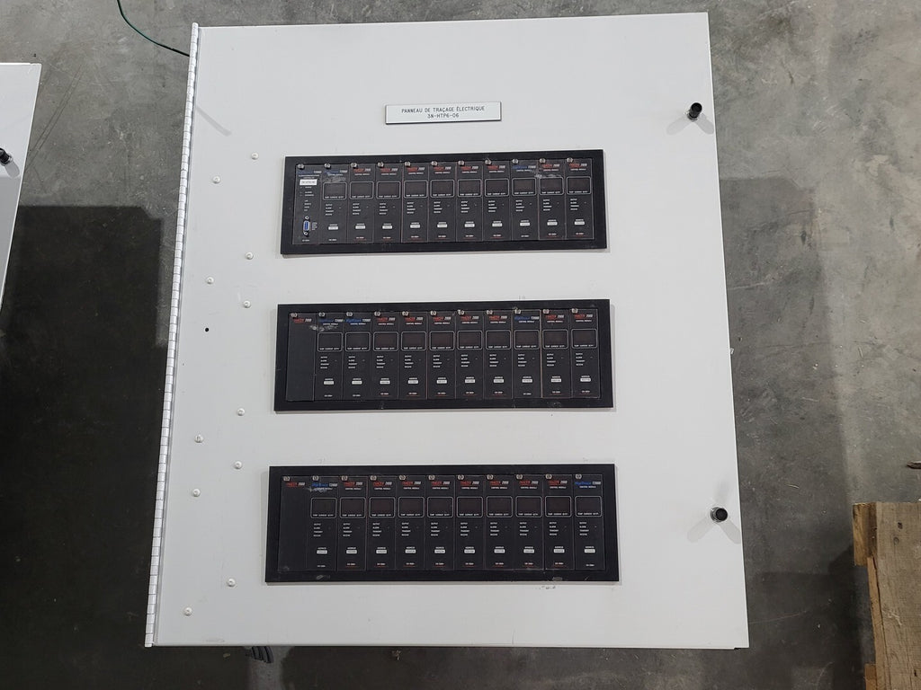 DIGITRACE Dismantle - Heat Trace Controller Panel w/ Modules CM 2000+, AC 2000+ (31 total)