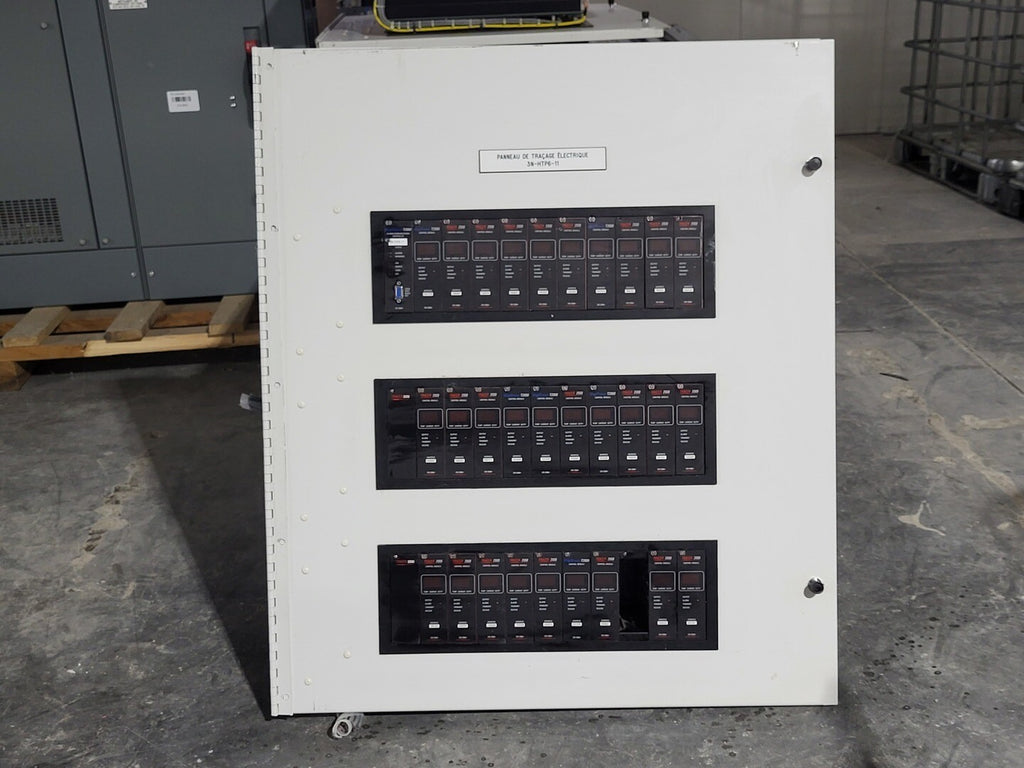 DIGITRACE Heat Trace Controller Panel w/ Modules CM 2000+, AC 2000+ (30 total)