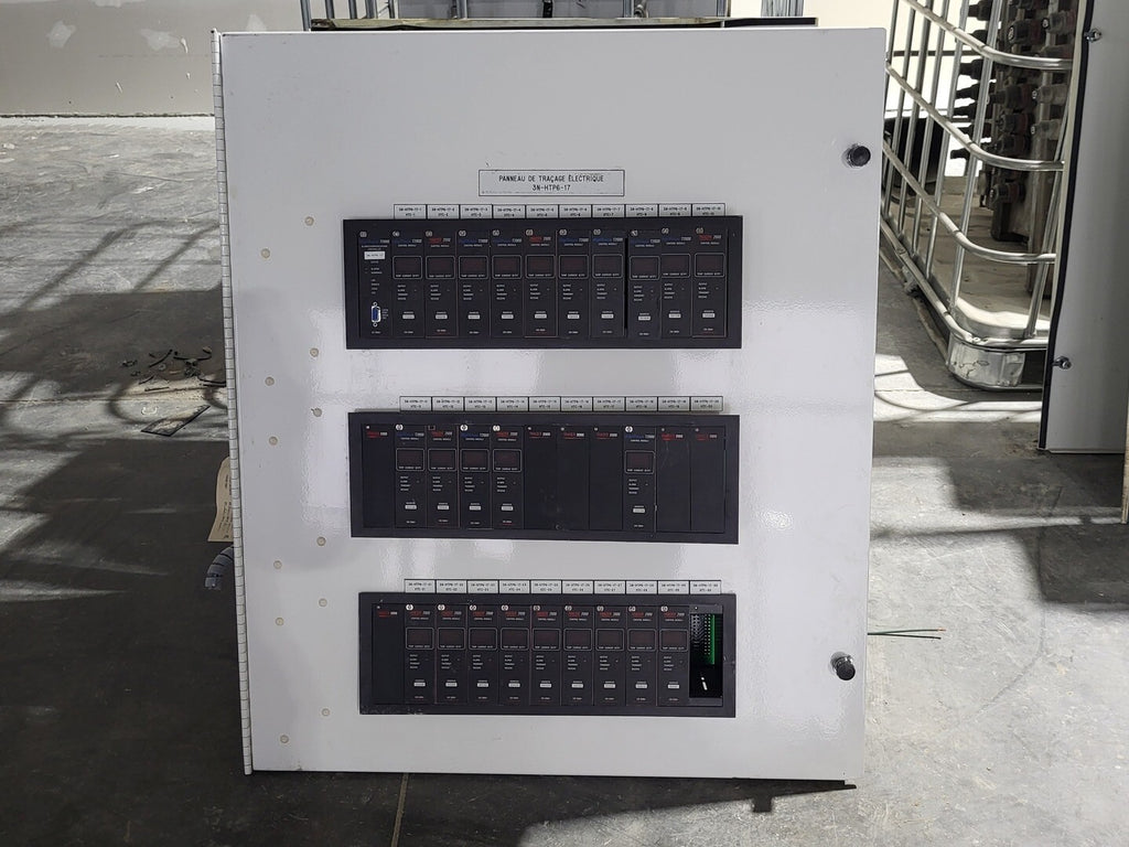 DIGITRACE Heat Trace Controller Panel w/ Modules CM 2000+, AC 2000+ (25 total)