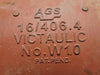 VICTAULIC 16" AGS Grooved End Pipefitting 90deg Elbow No. W10