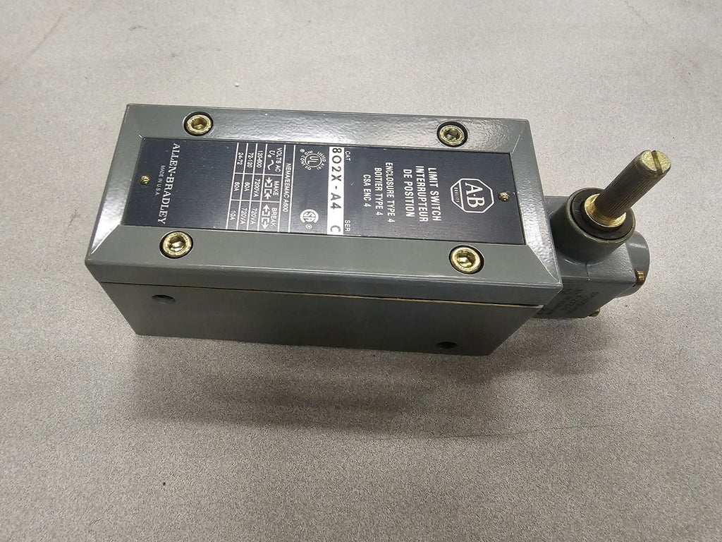 ALLEN-BRADLEY Spring Return Lever Limit Switch 802X-A4