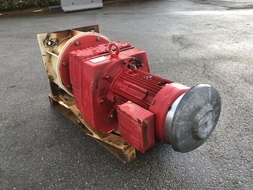 CANAMIX 50 hp, 1775/44 rpm, 330/575 volts, 155F Motor Gearbox w/ Drive CMX 3700