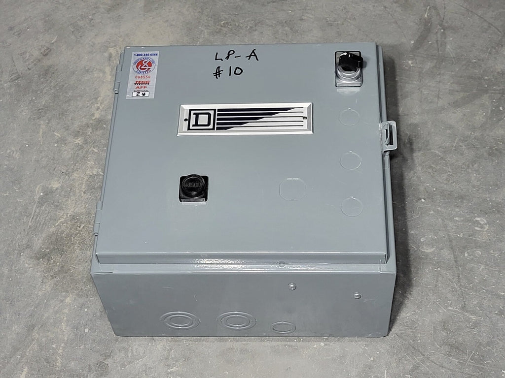 SQUARE D MCC Bucket 2HP, Size 00, 600V