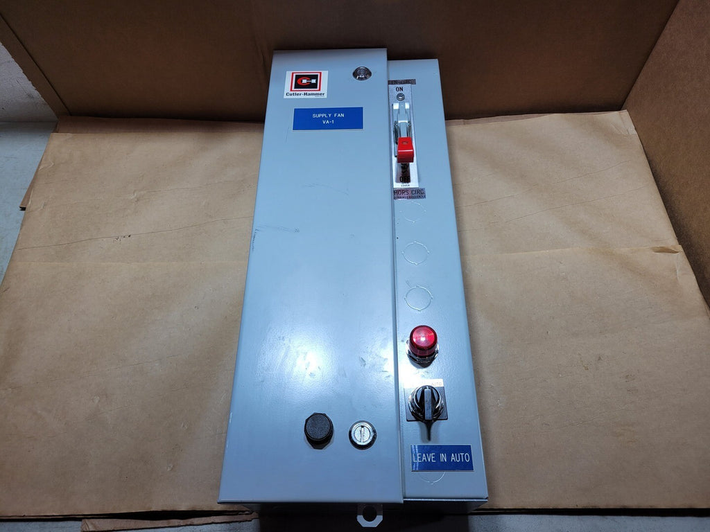 CUTLER-HAMMER 27 Amp NEMA 1 Combination Motor Starter AN30DG w/ AN16DN0 Contactor