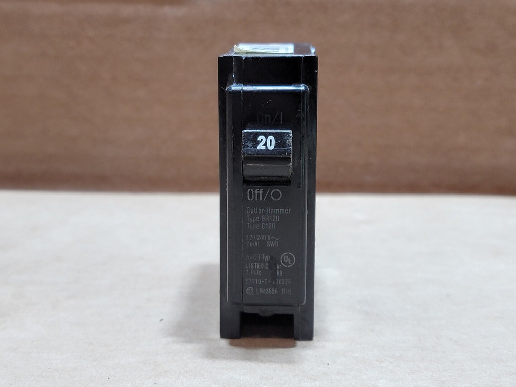 CUTLER-HAMMER 20 Amp, 1 Pole, 120/240 Volt Circuit Breaker BR120