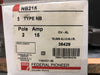FEDERAL PIONEER 15 Amp, 2 Pole, 120/240 volts Circuit Breaker NB215