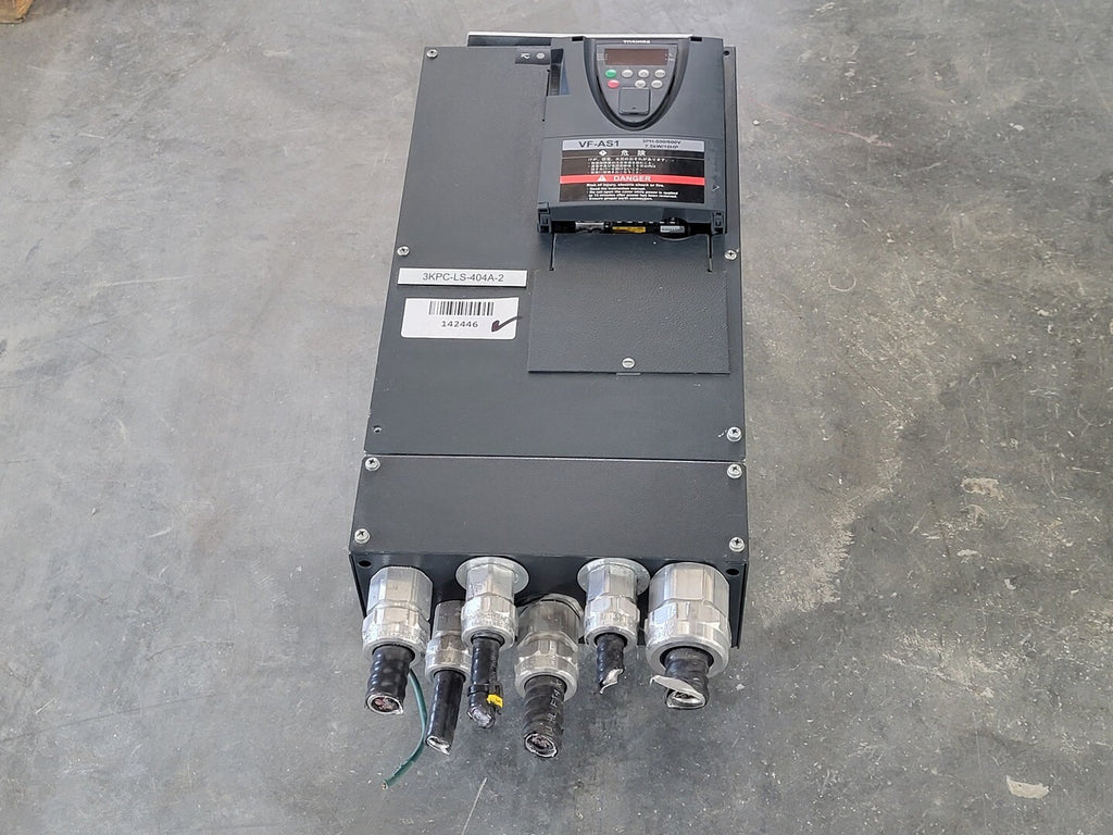 TOSHIBA 10 hp, 600 Volt, 3-Phase Inverter VFD VFAS1-6110PL-HN