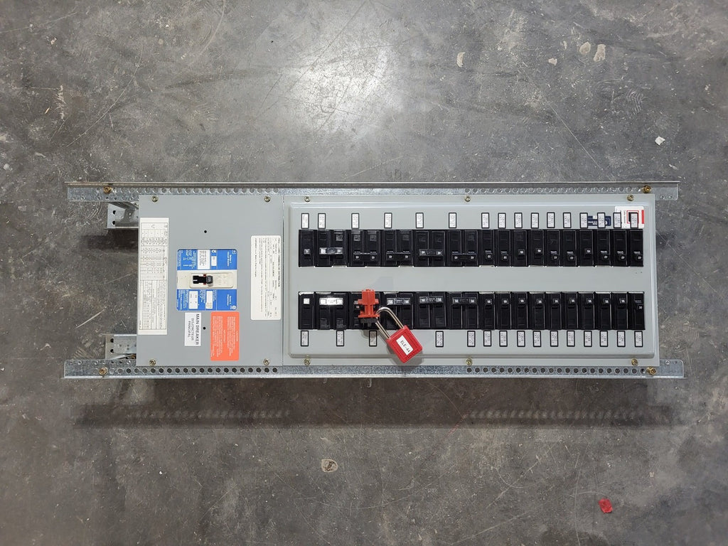 CUTLER-HAMMER Dismantled - Pow-R-Line 1a Panelboard 225A, 120/208V, 42-Circuit w/ Main Breaker