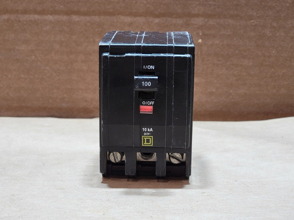 SQUARE D 100 Amp, 3 Pole, 240 Volt Circuit Breaker DW-6481