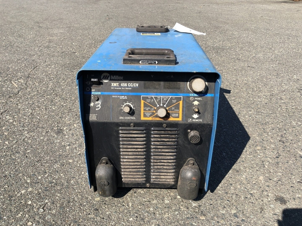 MILLER Multi Process DC Inverter Arc Welder XMT 456 CC/CV