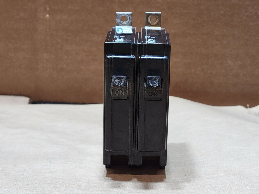 SYLVANIA 15 Amp, 2 Pole, 120/240 Volt Circuit Breaker QB