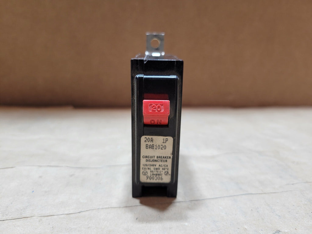 WESTINGHOUSE 20 Amp, 1 Pole, 120/240 Volts Circuit Breaker BAB1020