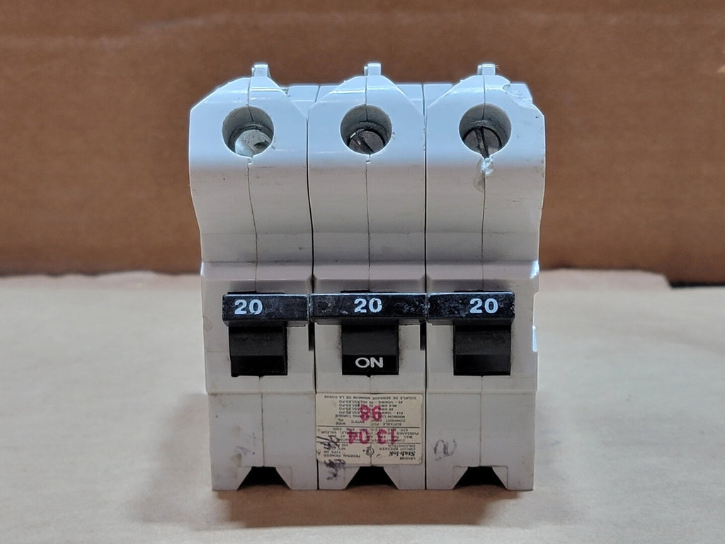 FEDERAL PIONEER 20 Amp, 3 Pole, 240 Volts Circuit Breaker NB3P20