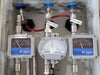BROOKS INSTRUMENT Flow Meter Assembly w/ Enclosure MT3809