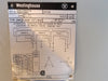 WESTINGHOUSE 75 kVA, 600V Pri, 208Y/120V Sec, 3 Ph Transformer DT-6