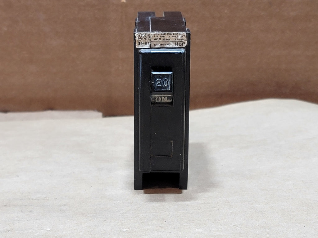 WESTINGHOUSE 20 Amp 1 Pole 120/240 Volts Circuit Breaker HQP120