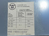 WESTINGHOUSE 100A 3-Pole 600V Safety Disconnect Switch HU363