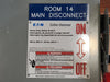 EATON 100A 3-Pole 600V Safety Switch Disconnect 1HD363NF