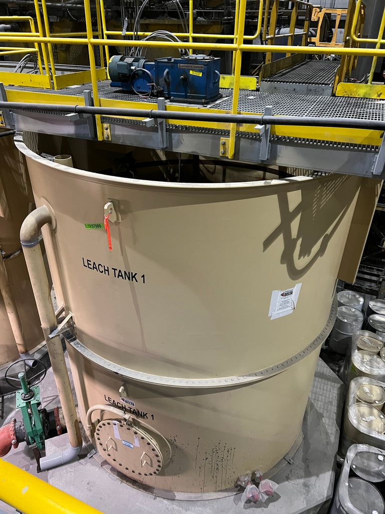 GLENCORE ZipaTank 5.74 m High x 4.51 m Dia. Rubber Lined Modular Tank ALR-3-3