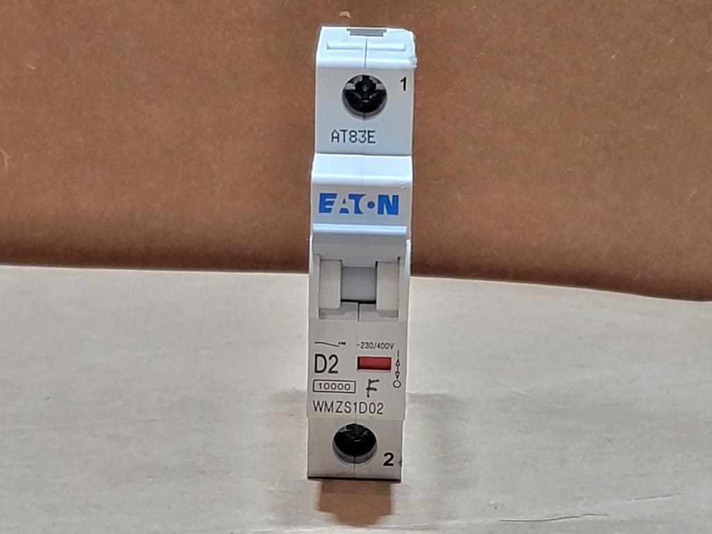 EATON 2 Amp, 1 Pole, 230/400V Circuit Breaker WMZS1D02