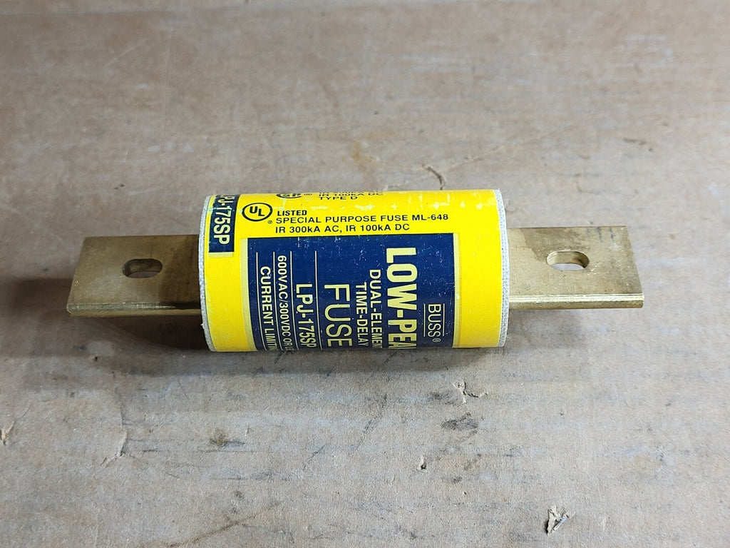 BUSSMANN 175 Amp 600 Volts Class J Fuse LPJ-175SP