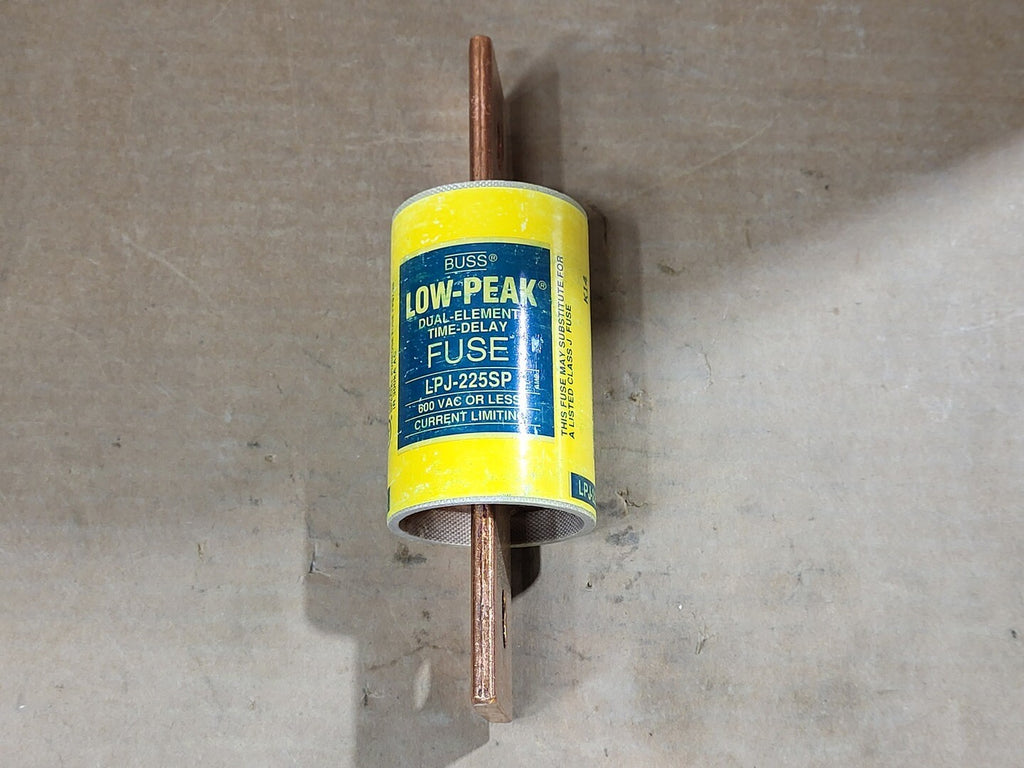 BUSSMANN 225 Amp 600 Volts Class J Fuse LPJ-225SP