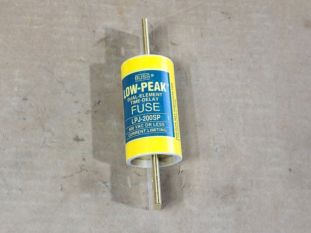 BUSSMANN 200 Amp 600 Volts Class J Fuse LPJ-200SP