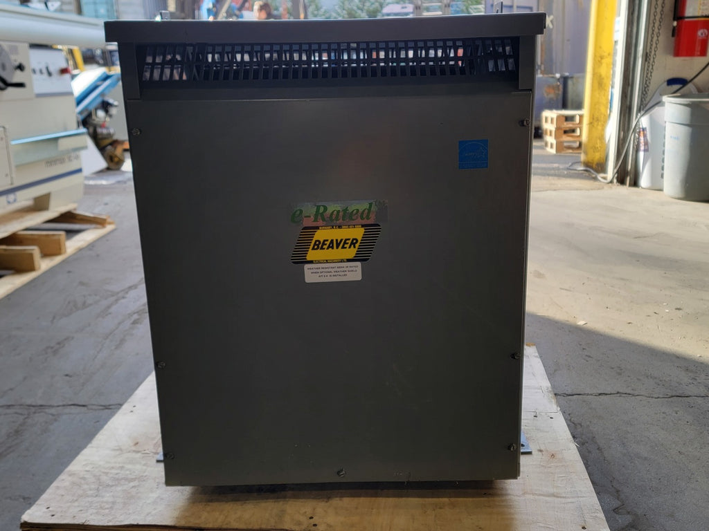 BEAVER 37.5 kVA Transformer 600 pri. volts, 120/240 sec. volts SA37J-K/Z/B