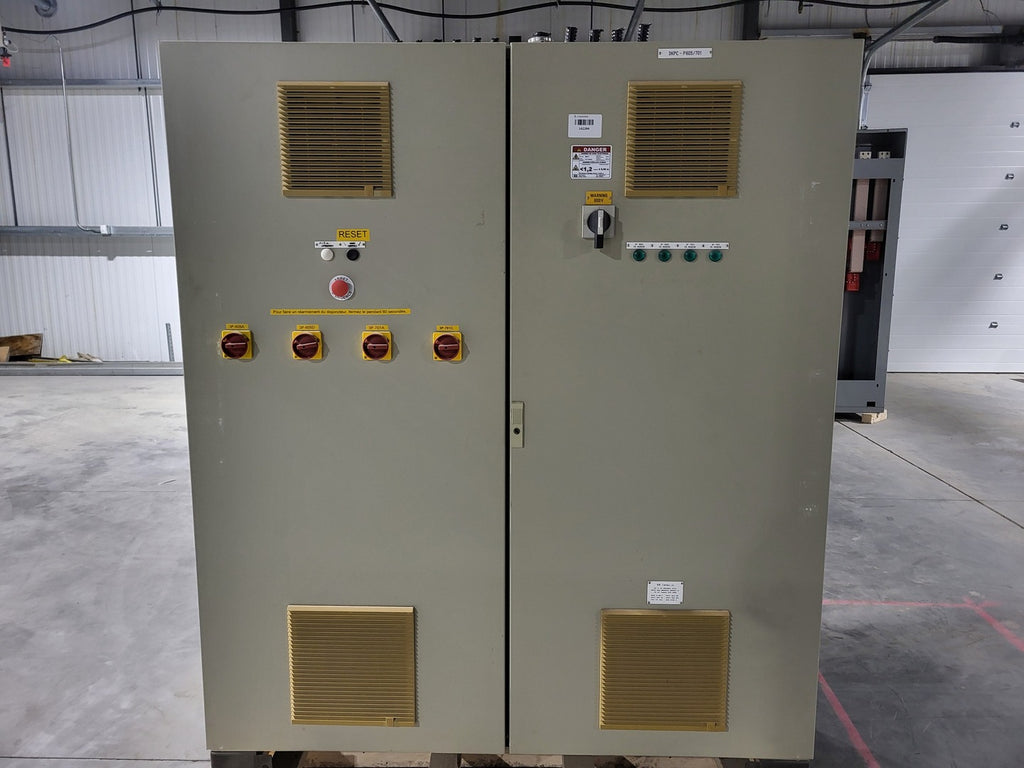 NEU INTERNATIONAL LTD. Allen-Bradley 1336 Plus II VFD Control Panel - 4x15HP - 600V - With TCI dv/dt Filters