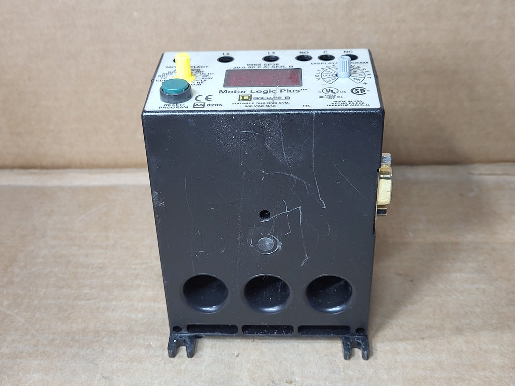 SQUARE D Programmable Solid State Overload Relay 9065 SP36