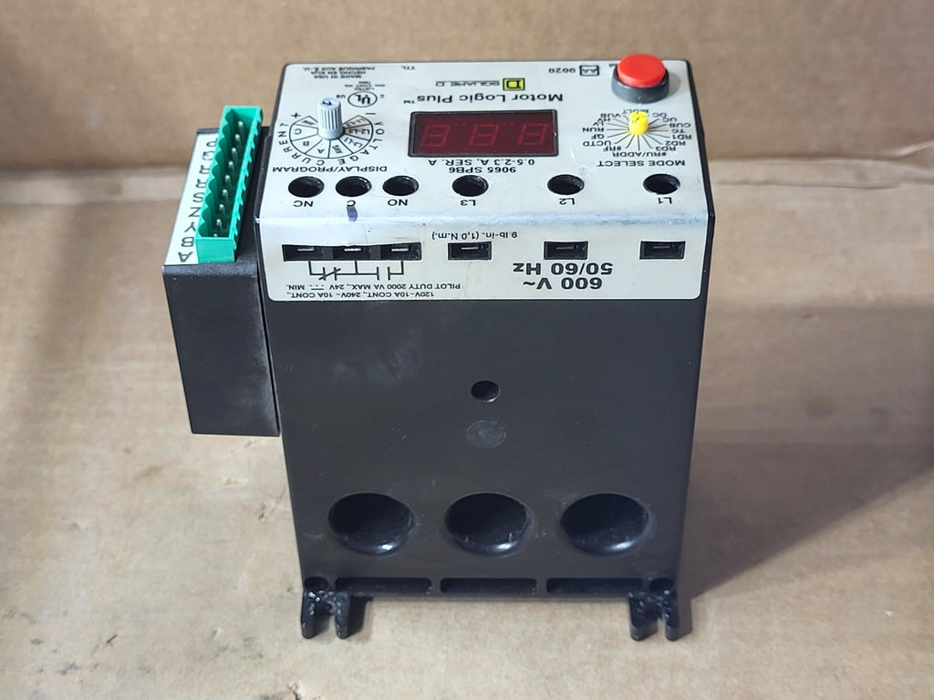 SQUARE D Programmable Solid State Overload Relay 9065 SPB6