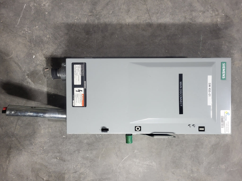 SIEMENS 100 Amp, 3 Pole, 600 Volt Industrial Duty Switch ID363NF